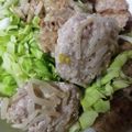AiYuKE's cooksnap of when they made もやしハンバーグ.