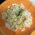 mimirin♡'s cooksnap of when they made 簡単ランチ♡カルボナーラ風＊コンソメ炒飯.