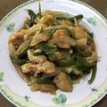 ビキナーもんちゃん's cooksnap of when they made 簡単♪鶏胸肉（ささみ）のしょうが焼き.