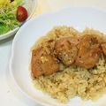 ボーイズ's cooksnap of when they made メープルチキンライス.