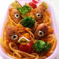 サイチョン's cooksnap of when they made もぐらたたき弁当☆キャラ弁.