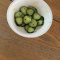くーー〜's cooksnap of when they made 大量消費！きゅうりの酢みそあえ うりもみ.