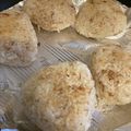 ペネロペ〜's cooksnap of when they made 簡単！残りご飯で焼きおにぎり！冷凍も！.