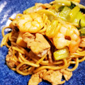 Cookie☆s's cooksnap of when they made オイスターソースの海鮮焼きそば.