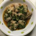 クック78R779☆'s cooksnap of when they made 鶏ももとかいわれ大根の甘辛焼.