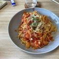 さらまんマルシェ's cooksnap of when they made 基本のトマトパスタ♪「ポモドーロ」.