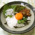 papepo☆'s cooksnap of when they made 納豆なしでもネバとろ丼(お蕎麦にも～).