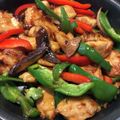 パールほのか's cooksnap of when they made 鶏胸肉とピーマンの青椒肉絲風☆豚こまでも.