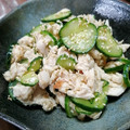 Coo1215's cooksnap of when they made きゅうりとササミの梅サラダ.