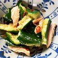 ˚✧₊⁎ゆう˚✧₊⁎'s cooksnap of when they made お酒が進む！鶏胸肉ときゅうりのピリ辛あえ.