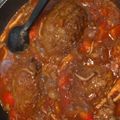 ヨヨヨヨ050608's cooksnap of when they made トマト大量消費に旨旨♡煮込みハンバーグ.