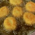さかなままん's cooksnap of when they made とろ〜りチーズ入りキャベツコロッケ.
