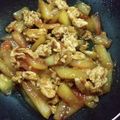 yuzこゆず's cooksnap of when they made ご飯が進む★スイカの皮と豚肉の中華炒め.