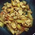 yuzこゆず's cooksnap of when they made ご飯が進む★スイカの皮と豚肉の中華炒め.