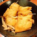 イシポン's cooksnap of when they made お豆腐と鶏挽肉で！油揚げの包み煮.