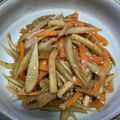 さっちゃん♡♡♡'s cooksnap of when they made ちくわ入りきんぴらごぼう.