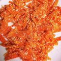 さとーしょーゆ's cooksnap of when they made お弁当作り置き❤彩りたらこにんじん炒め.