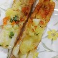 くろまめちよこ's cooksnap of when they made ちくわのポテサラ天ぷら.