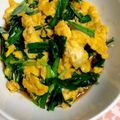 よしよしのキッチン☆'s cooksnap of when they made 簡単！にら玉の呪文は『さ・さ・し・お』で.