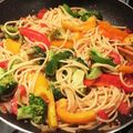 ame-ikuru's cooksnap of when they made 彩り野菜のアマトリチャーナ.