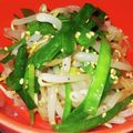 ブランシュkuu's cooksnap of when they made 茹でて和えるだけ！もやしとニラのナムル.