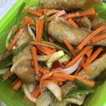 ♪もふもふ♪'s cooksnap of when they made キスの南蛮漬け～たっぷり野菜.