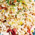 すずねこ。's cooksnap of when they made タコのガーリックチャーハン♪.