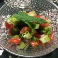 Faiza's cooksnap of when they made オクラ・トマト・紫玉葱のサラダ.