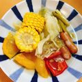 こーやんたん's cooksnap of when they made 夏がいっぱいスープ野菜.
