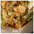 kemi★'s cooksnap of when they made 煮汁のしみた白菜と厚揚げのほっこり煮.