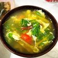 みちゃん1003's cooksnap of when they made スイスチャードとソーセージのスープ.