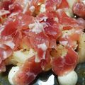 キムラ４９'s cooksnap of when they made 簡単！桃とモッツァレラ、生ハムのサラダ♡.