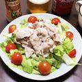 居酒屋まるみ's cooksnap of when they made お肉しっとり柔らか☆豚しゃぶサラダ.