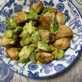 ひなあいりグランマ's cooksnap of when they made 鶏胸肉とアボカドの醤油マヨ炒め.
