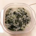 あちゃママ's cooksnap of when they made 離乳食中期～☆しらすとほうれん草のおかゆ.