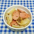 ととろ＆めい's cooksnap of when they made 長芋と魚肉ソ炒めだし醤油粒マス絡め.