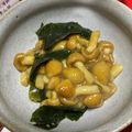 muumi☆'s cooksnap of when they made 生ワカメとなめこのワサビポン酢和え☆.