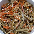 ジロー妻♥️'s cooksnap of when they made 簡単　きんぴらごぼう　ピリ辛.