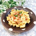 Satoco❋'s cooksnap of when they made ちくわとマカロニのカレーサラダ.