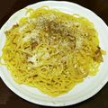 ハマさん8's cooksnap of when they made 家にあるもので作るカルボナーラもどき.