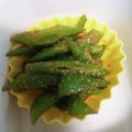 cyasan's cooksnap of when they made ☆副菜に♪モロッコいんげんのごま和え☆.