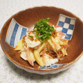 バカリャウ's cooksnap of when they made みつせ鶏蒸し鶏と焼きなすの梅だれ和え.