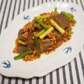 バカリャウ's cooksnap of when they made こんにゃくの漬物いため.