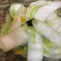 saki1010's cooksnap of when they made 即席・白菜昆布茶漬け.