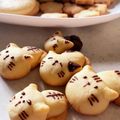ストレス発散のami's cooksnap of when they made 薄力粉で簡単！ねこあつめ風ねこクッキー.