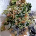 ひっこ's cooksnap of when they made オクラの消費に♪オクラと三つ葉のかき揚げ.