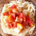クックG63LFH☆'s cooksnap of when they made 素麺アレンジ♪さっぱりトマト素麺♪.