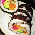 ひっこ's cooksnap of when they made F乾しいたけの太巻き寿司.