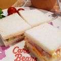 しじみごはん's cooksnap of when they made 卵とカニカマのオープンサンド✿.