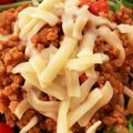 ちゃろみん's cooksnap of when they made レンジで簡単！大豆タコミートのタコライス.